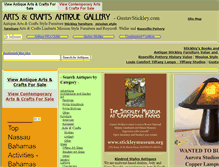 Tablet Screenshot of gustavstickley.com